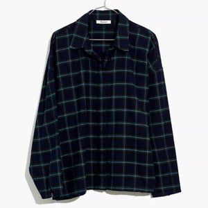 Madewell Flannel Bromley Shirt in Bryanston Plaid